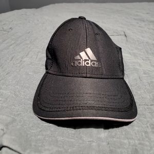 Unisex Climalite Adidas Velcro Back All Black Hat